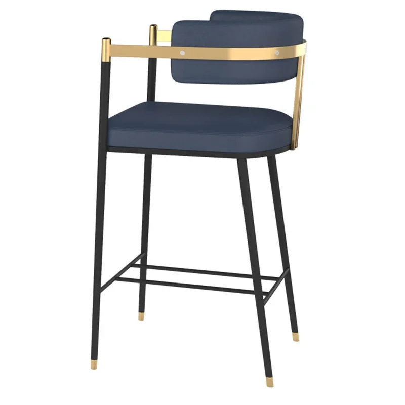 Silla Bar Modern hierro forjado muebles cocina sillas с респилдо Комодо креативная стойка персональным