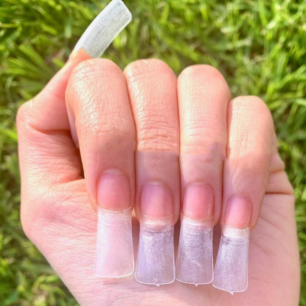 500 шт./коробка накладные ногти для наращивания ногтей