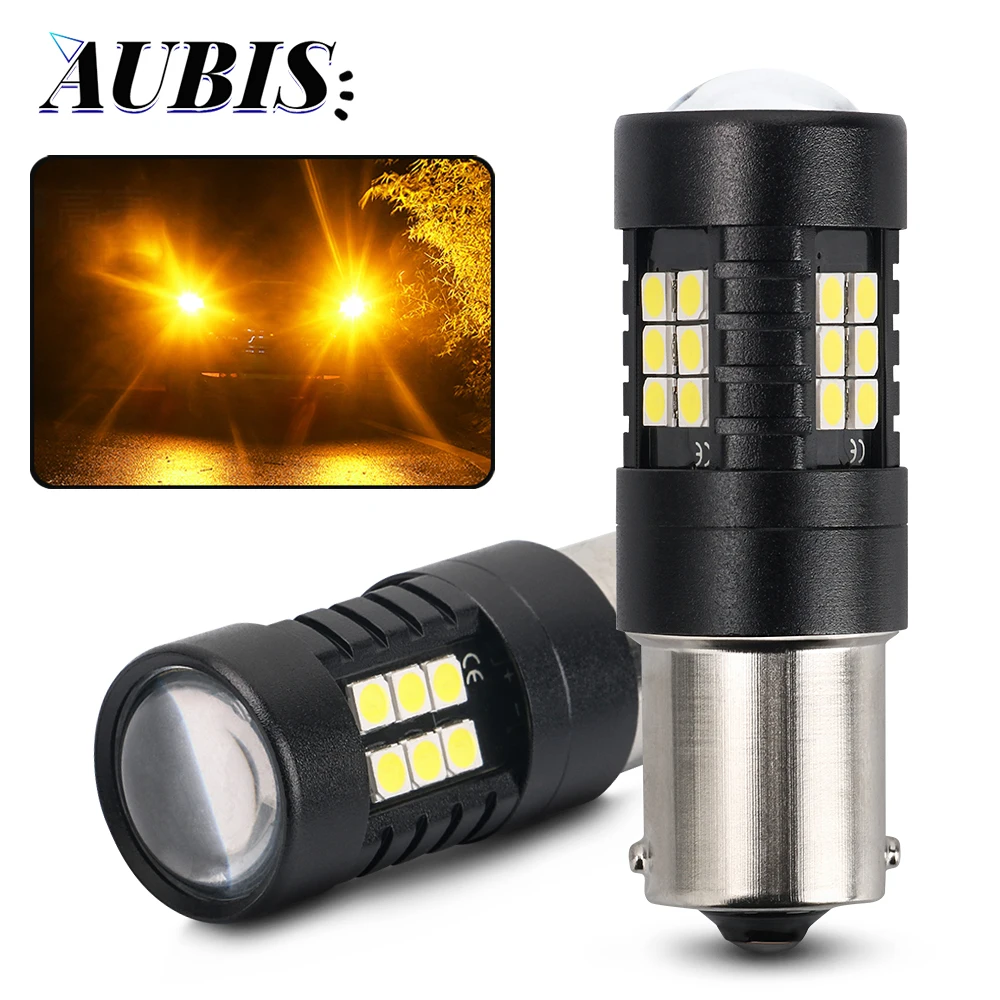 

2 шт., автомобильные светодиодсветодиодный лампы 5 Вт 1157 BAY15D P21/5 Вт 1156 BA15S BAU15S P5W 7443 3157