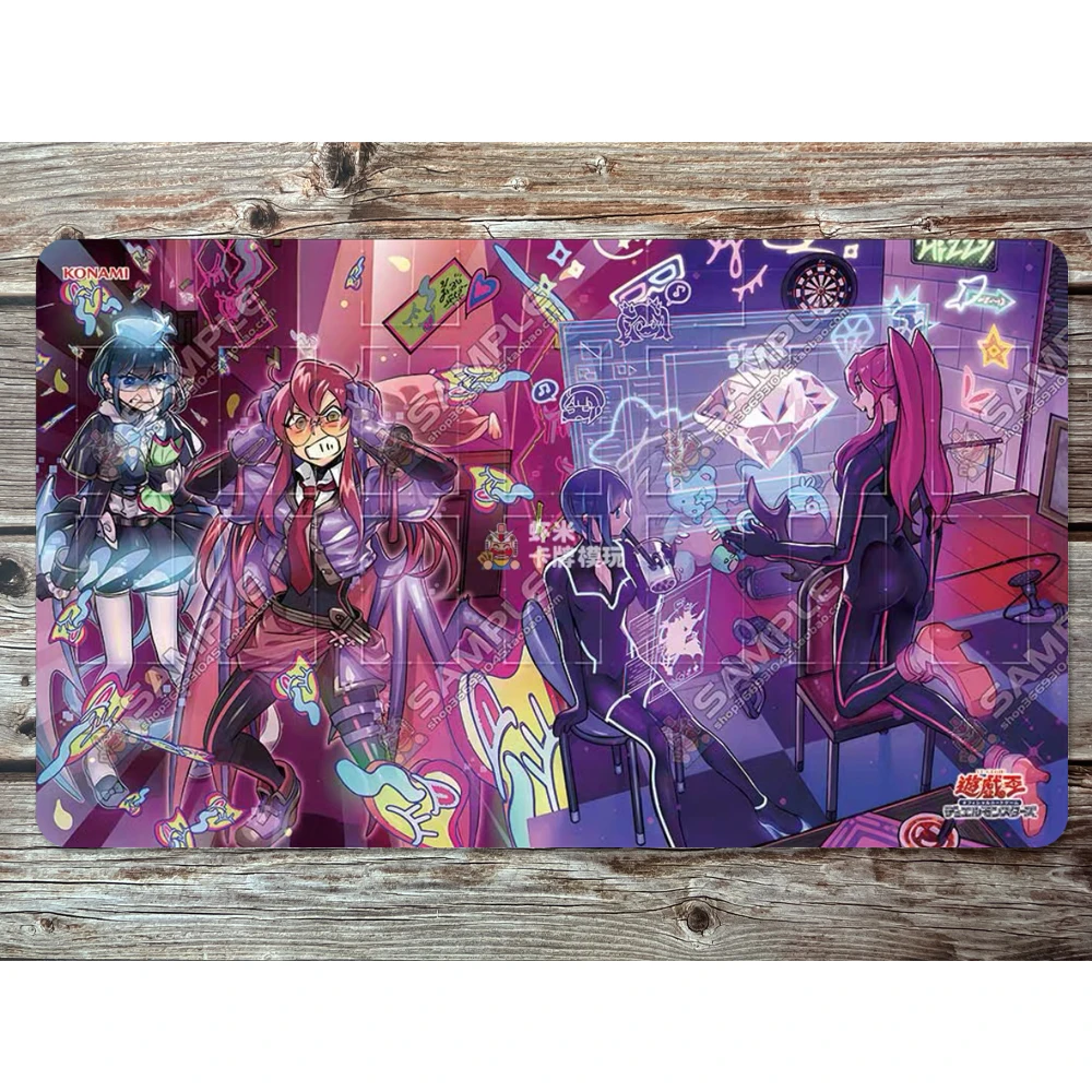 

Игровой коврик Yugioh зло★Двойной игровой коврик TCG OGC док-станция