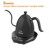 brewista gooseneck constant temperature kettlefine mouth pour over tea brew coffee pot thermostatic digital kettles 600ml1 0l