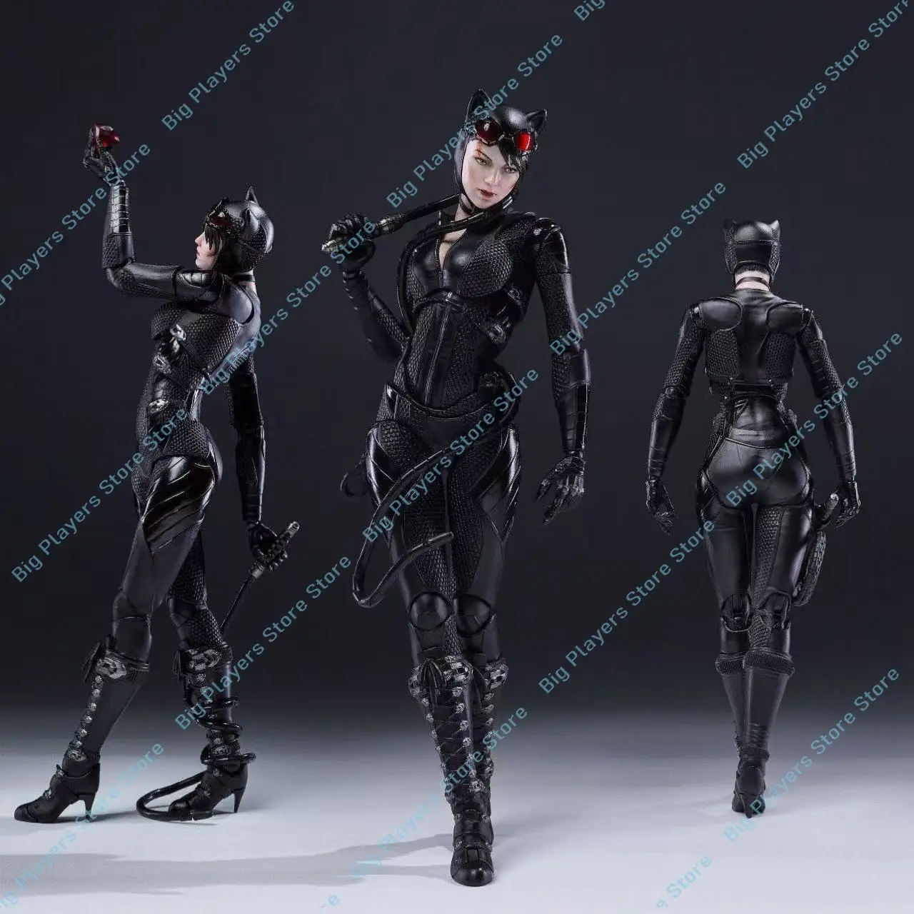 Фото В наличии: Коллекционная подвижная фигурка DC Catwoman (Кэтвумен) из серии Arkham Knight от Yuanye Culture Fine Production, с защитой от УФ-излучения (UPF) №5