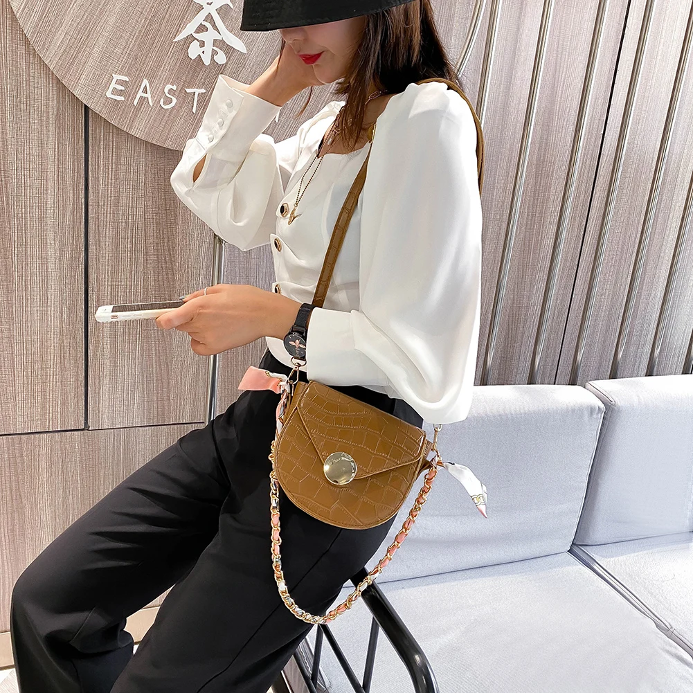 

Женская сумка-тоут через плечо, из ПУ кожи