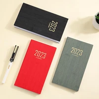 2023 planner english agenda notebook portable a6 diary notepad monthly weekly agenda planner sketchbook office school stationery