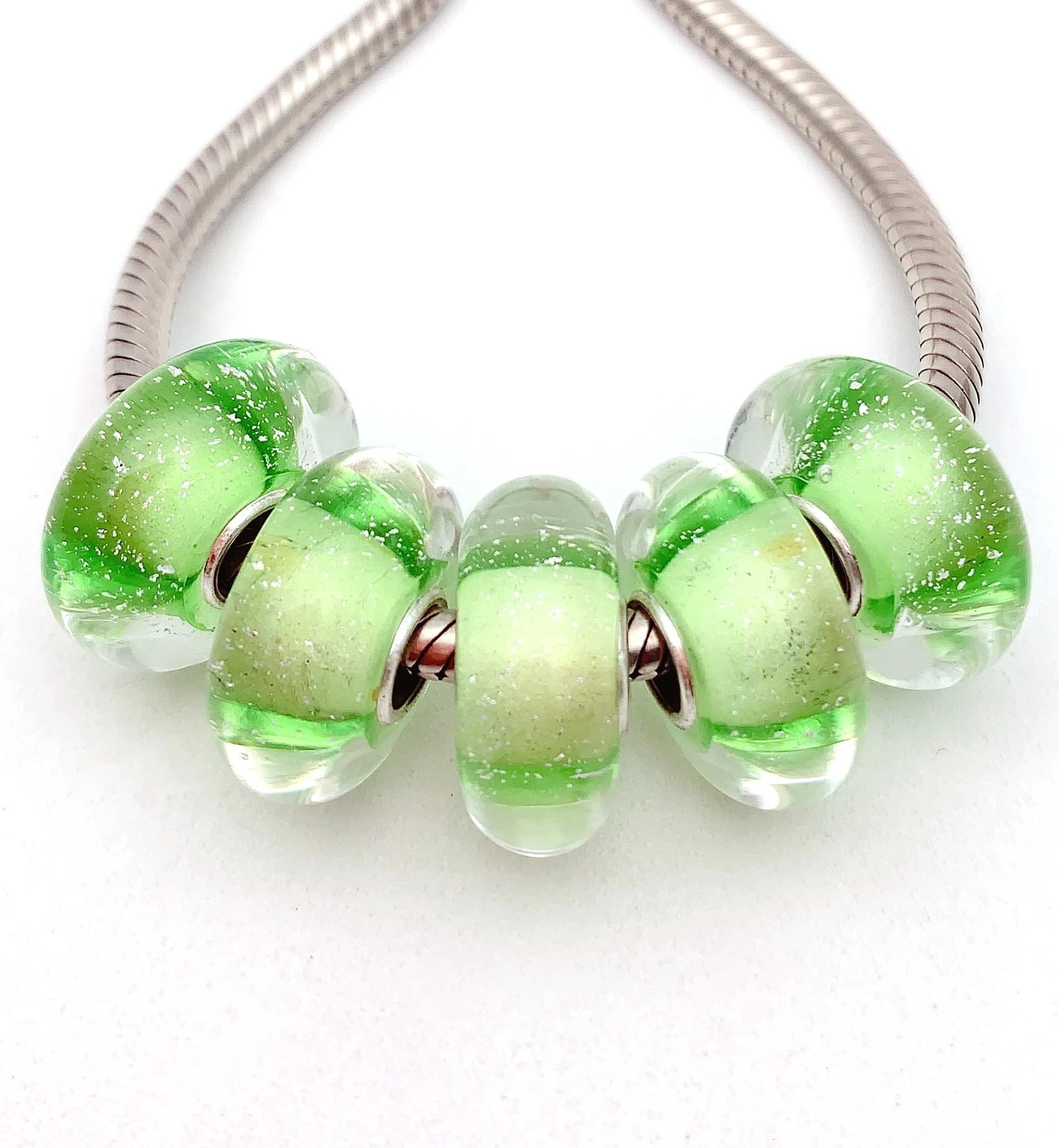 Бусины JGWGT53 5X из серебра 100%