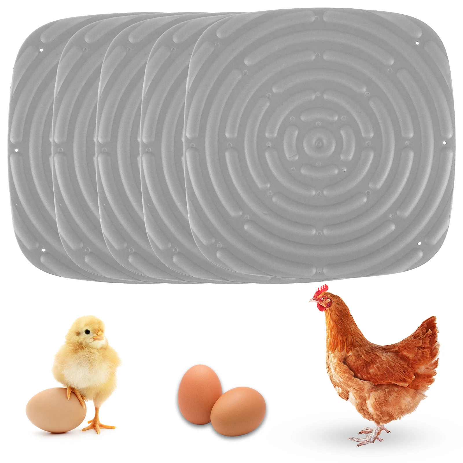

New 5Pcs Chicken Nesting Pad Washable Chicken Nesting Box Mat Reusable Chicken Bedding Pad Soft Sponge Chicken Nesting Liner