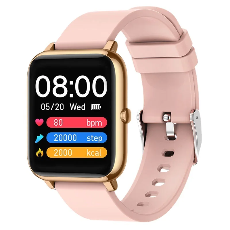 

P22 Smartwatch Full Touch Color Screen Bluetooth Sports Meter Pedometer Blood Oxygen Heart Rate Sleep Waterproof Smart Bracelet