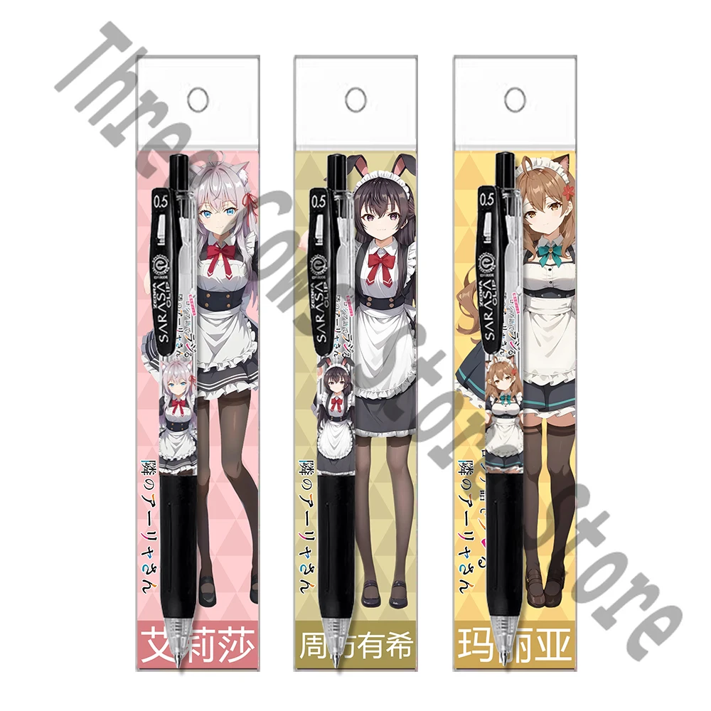 Аниме Alya Sometimes Hides Her Feelings in Russian Suo Yuki Alisa Maria Гелевая ручка для косплея 0 5 мм