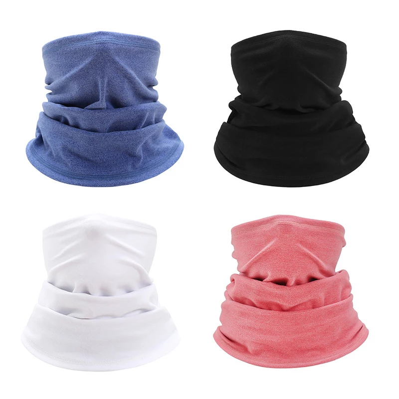 

Winter Warm Kids Fleece Bandana Thermal Outdoor Scarf Boys Girls Half Face Neck Warmer Windproof Ski Cycling Hiking Balaclava