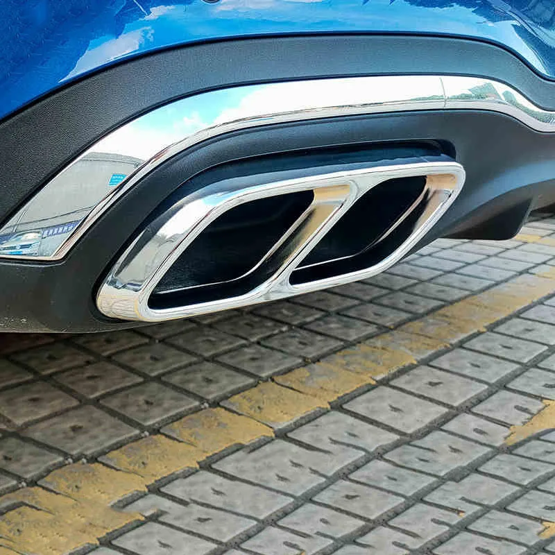 Наконечник глушителя выхлопной трубы для Mercedes-Benz C-Class W206 2022 + AMG ABS