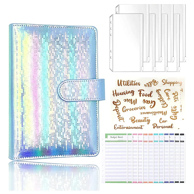 

Cash Envelopes For Budgeting A6 Budget Binder With A6 Binder Zippe Pockets Expense Budget Sheets Letter Sticker Labels