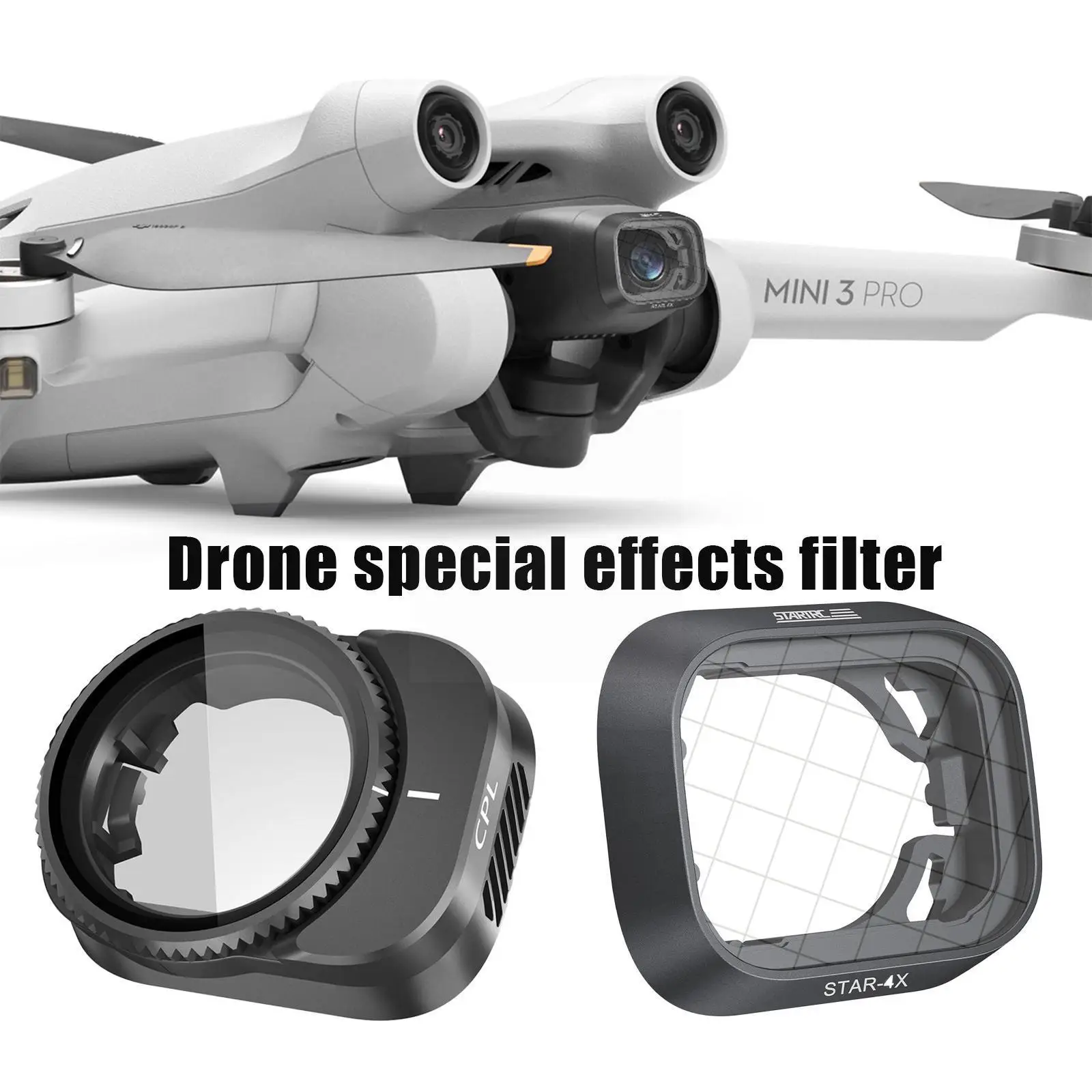 

Anti-scratch Glass Night Star Drone Lens Filter /cpl Filter For Mini 3 Pro Gimbal Camera Drone Accessories P1d0