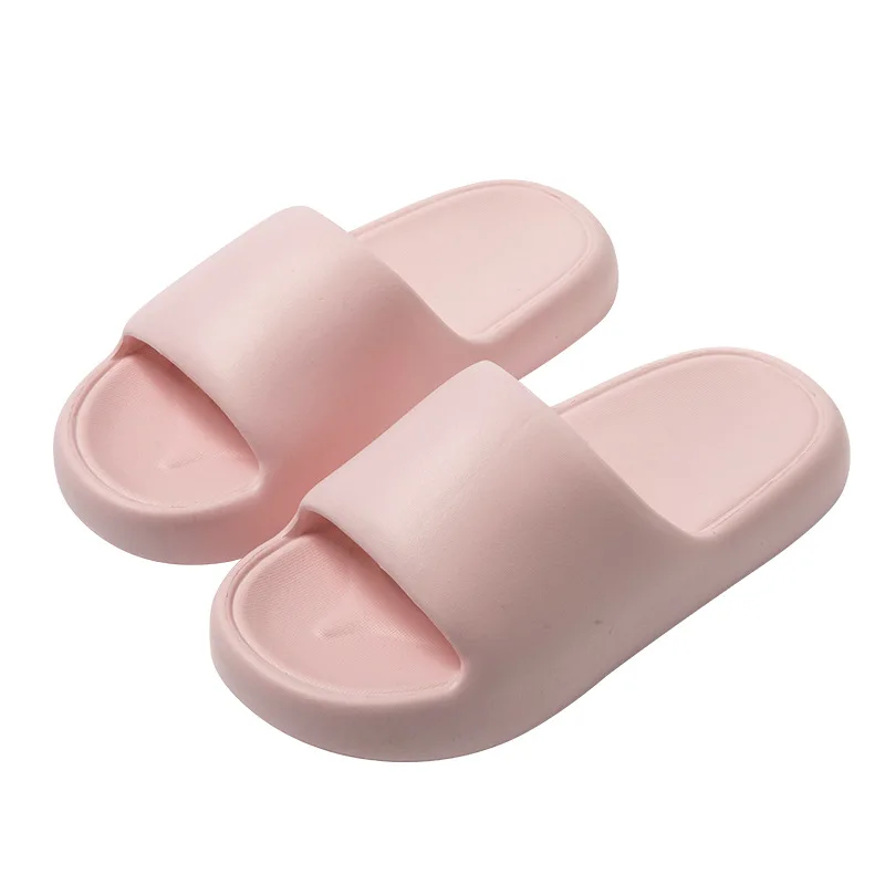 Summer EVA Thick Soled Sandals Slippers for Women's Home Bathroom Silent Slippers Anti Slip Wear Resistant Couple Slippers