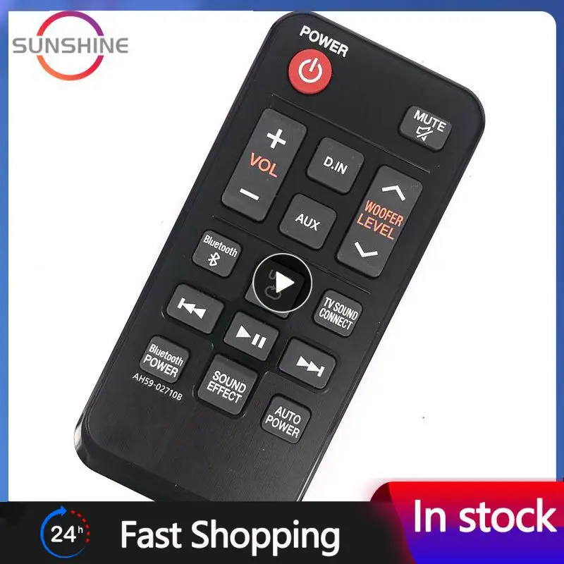 1~10PCS Audio Sound Bar AH59-02710B remote control Replacement for Samsung HW-J250 HW-JM25 ECHO Soundbar Remote Controller Black
