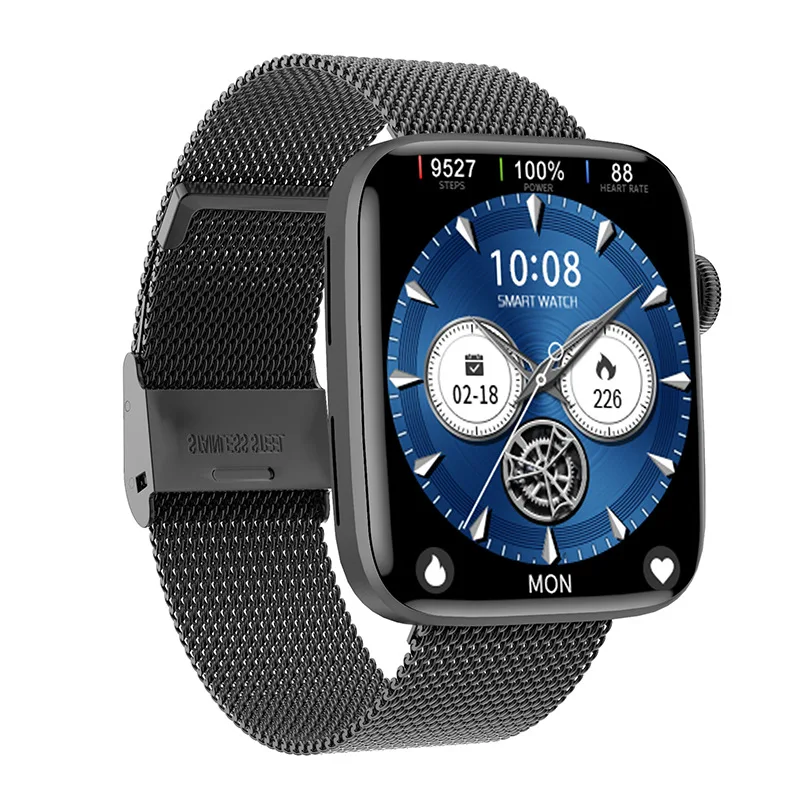 

DT1 intelligent bluetooth phone heart rate watches intelligent bracelet 1.8 -inch high-definition screens rotate button sports w