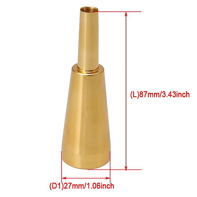 7C Золотая труба Мундштук Meg Металлическая для Yamaha или Bach Conn и King Trumpet C