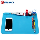 Паяльный коврик ESD с теплоизоляцией, набор инструментов для ремонта компьютеров и телефонов, термостойкая платформа для обслуживания