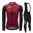 Комплект одежды GCN из Джерси с длинным рукавом для езды на велосипеде, осень 2022, быстросохнущие брюки для езды на горном велосипеде, весенние гоночные дорожные велосипедные комплекты одежды