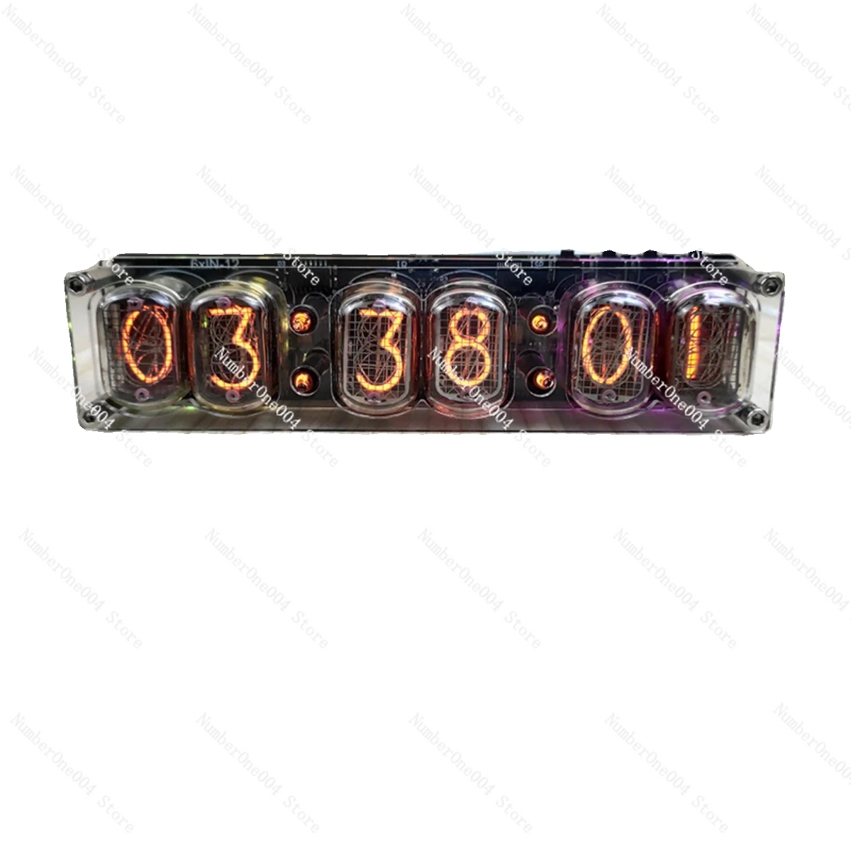 6-битные светящиеся трубчатые часы IN-12 IN12 Nixie