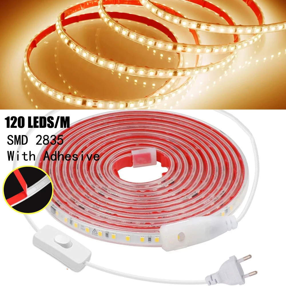 

WAAJEA 220V-STRIP LIGHT светодиодная лента 120 светодиодов/м