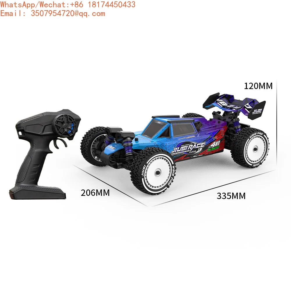 Фото Радиоуправляемая машинка JIUSI WB12 PRO 1/12, 80 км/ч, 4WD, гоночная, бесщеточная, внедорожная, на пульте управления, для соревнований, игрушка в подарок №1