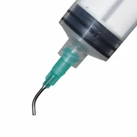 1000pcs dispensing needle bent tips glue sealants 18g needle blunt tips glues adhesives dispenser 45 degree bent tapered needles