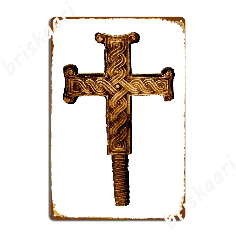 

Croatian Viseslav Crucifix Metal Sign Cinema Garage Printing Club Bar Poster Tin Sign Poster