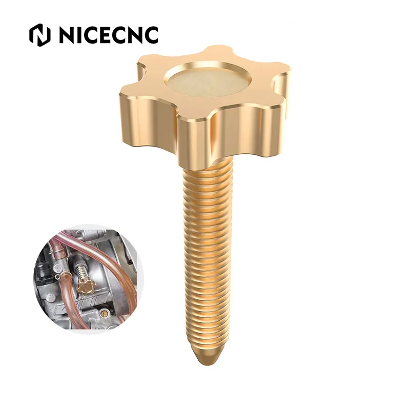 NiceCNC для Yamaha YZ85 2002-2023 YZ250 2000-2024 YZ 65 85 125 250 250X YZ65 YZ125 YZ250X латунный Регулятор Холостого