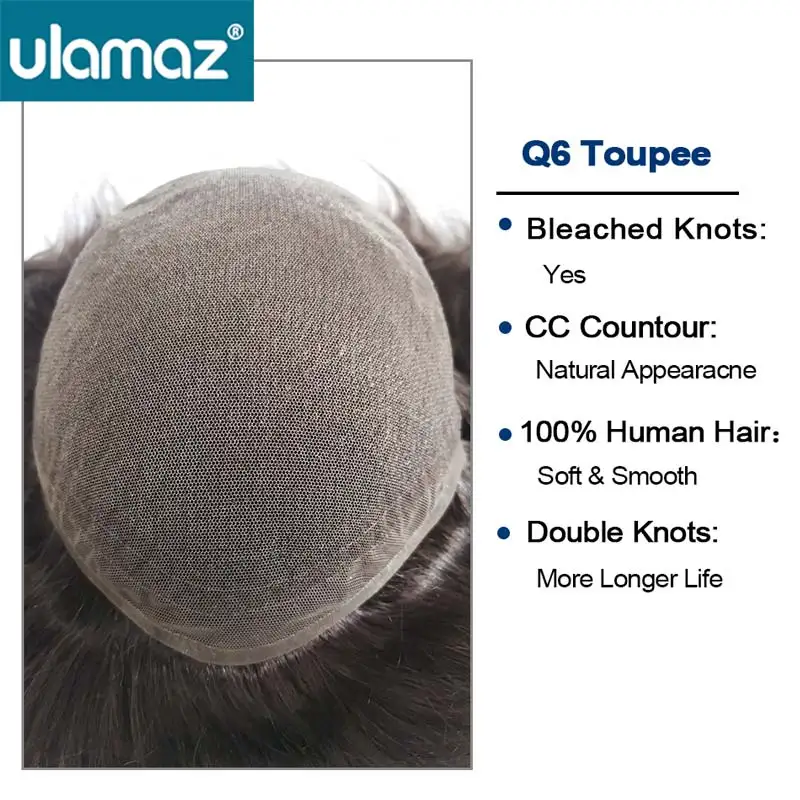 Рисунок 6 - Деликатный кружевной и кожаный парик для мужчин