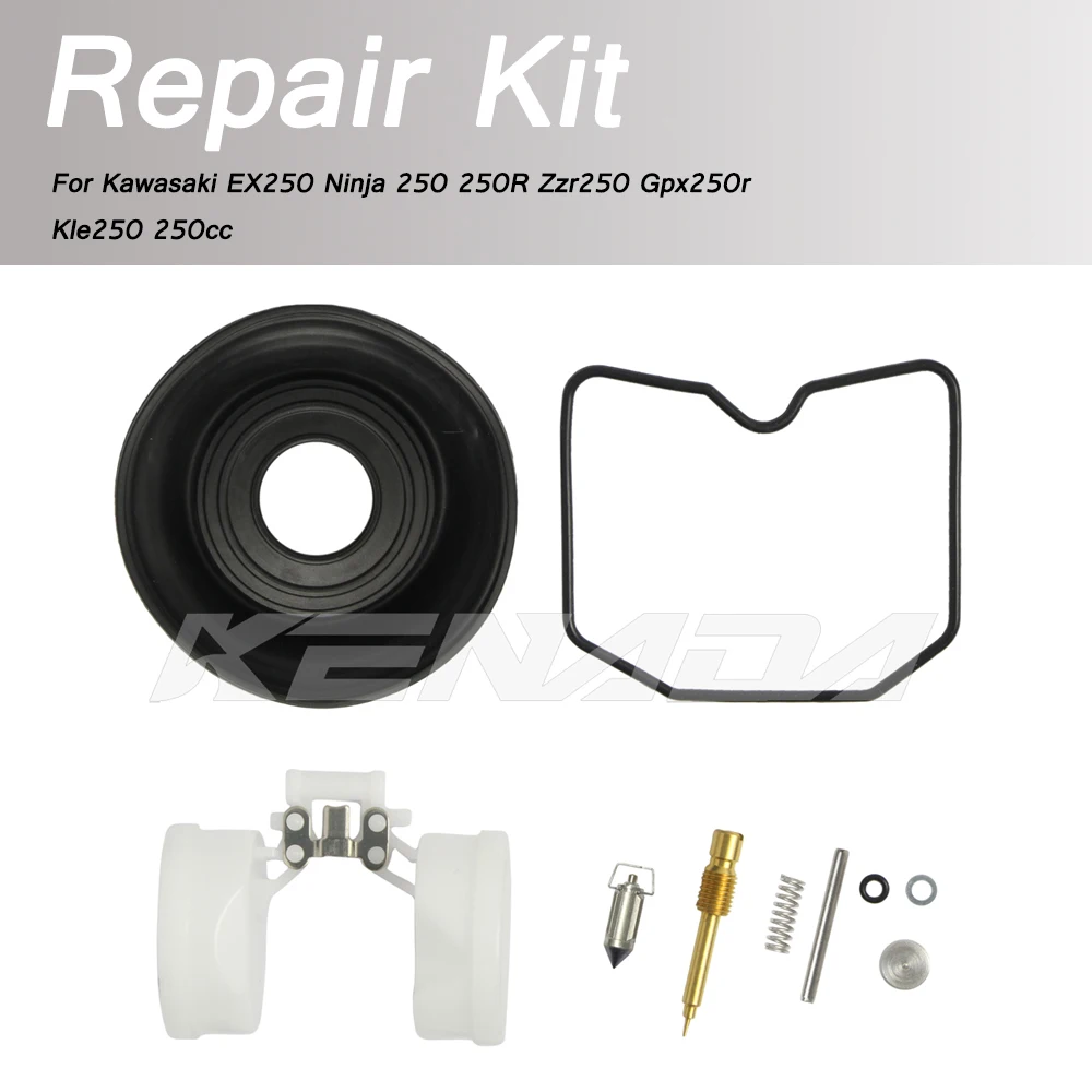 Ремкомплект карбюратора для Kawasaki EX250 Ninja 250 250R Zzr250 Gpx250r Kle250 250cc