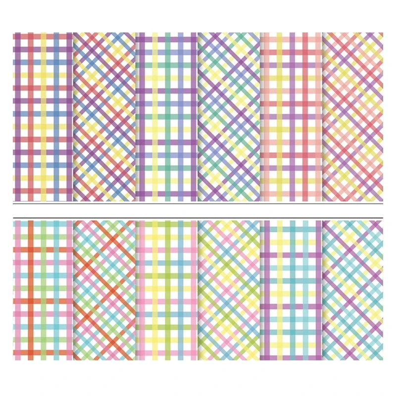 

Фоновая бумага для скрапбукинга, 24 шт., креативные изысканные канцелярские принадлежности, винтажная бумага для записей, фотобумага, бумага...