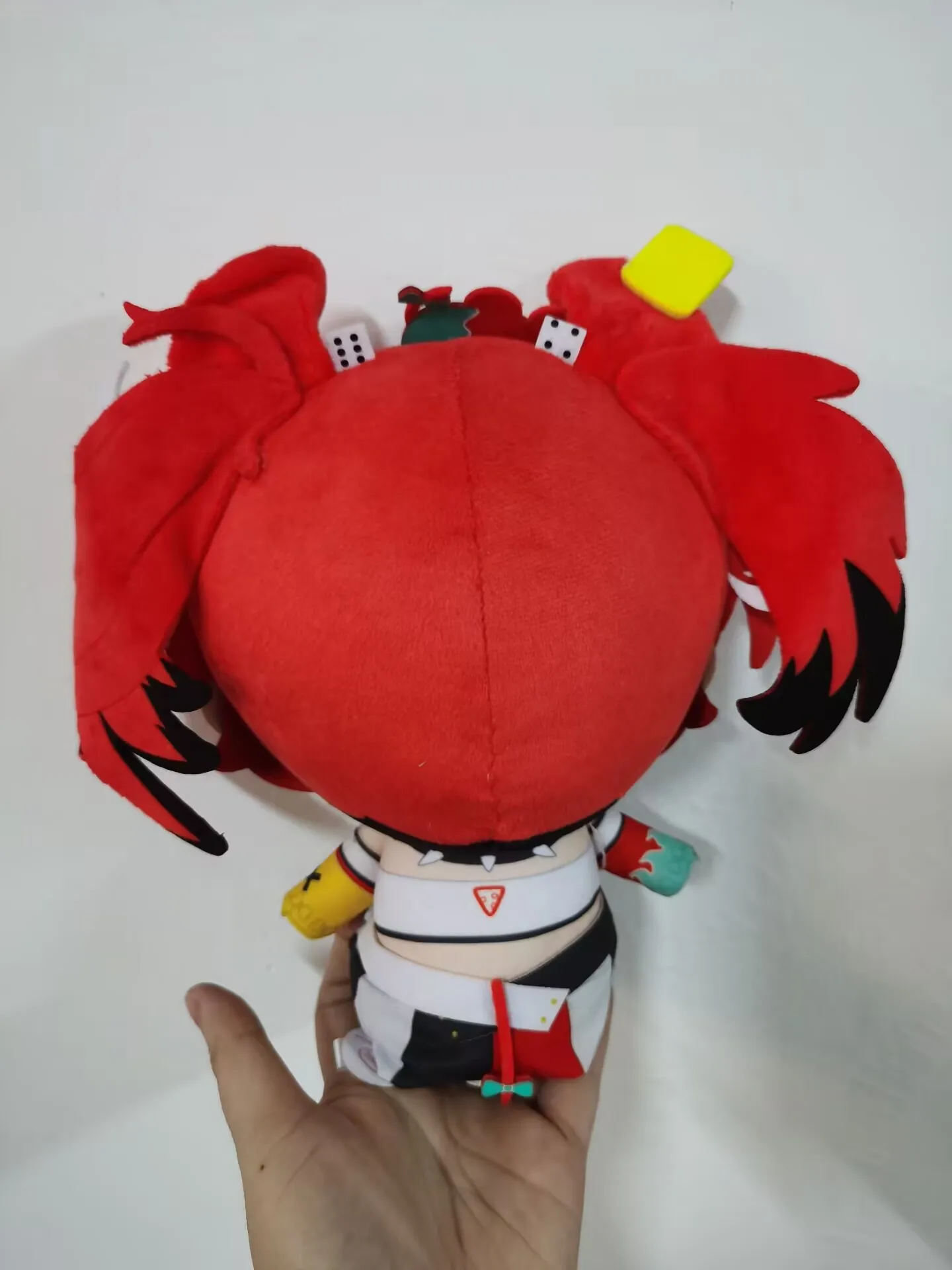 Новая милая японская аниме Hololive Friends With U Hakos Baelz плюшевая кукла игрушка 23 см