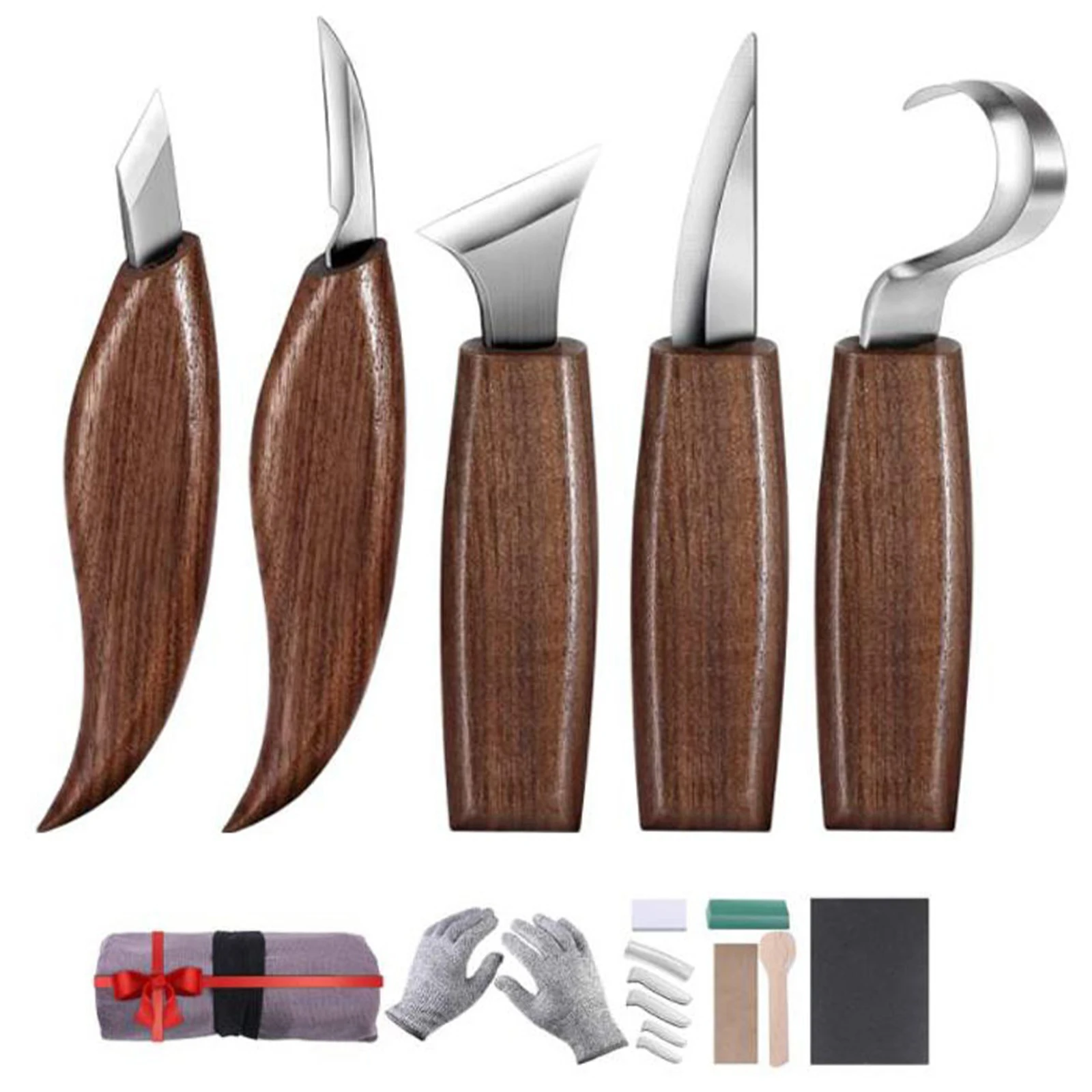 

12 шт. инструменты для резьбы по дереву долото деревообрабатывающий резак набор ручных инструментов нож для резьбы по дереву «сделай сам» пи...