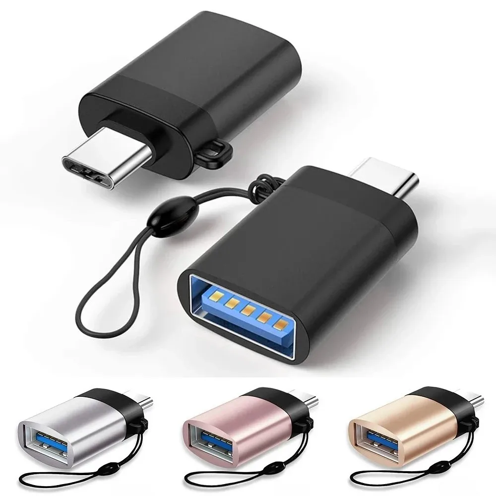 Адаптер OTG-USB C штекер на гнездо Micro USB Type-C адаптер для Macbook Xiaomi POCO адаптеры |