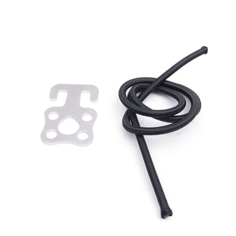 

Scuba Diving Hook Buckle With 50cm/19.68'' Bungee Rope Underwater D-Ring Durable