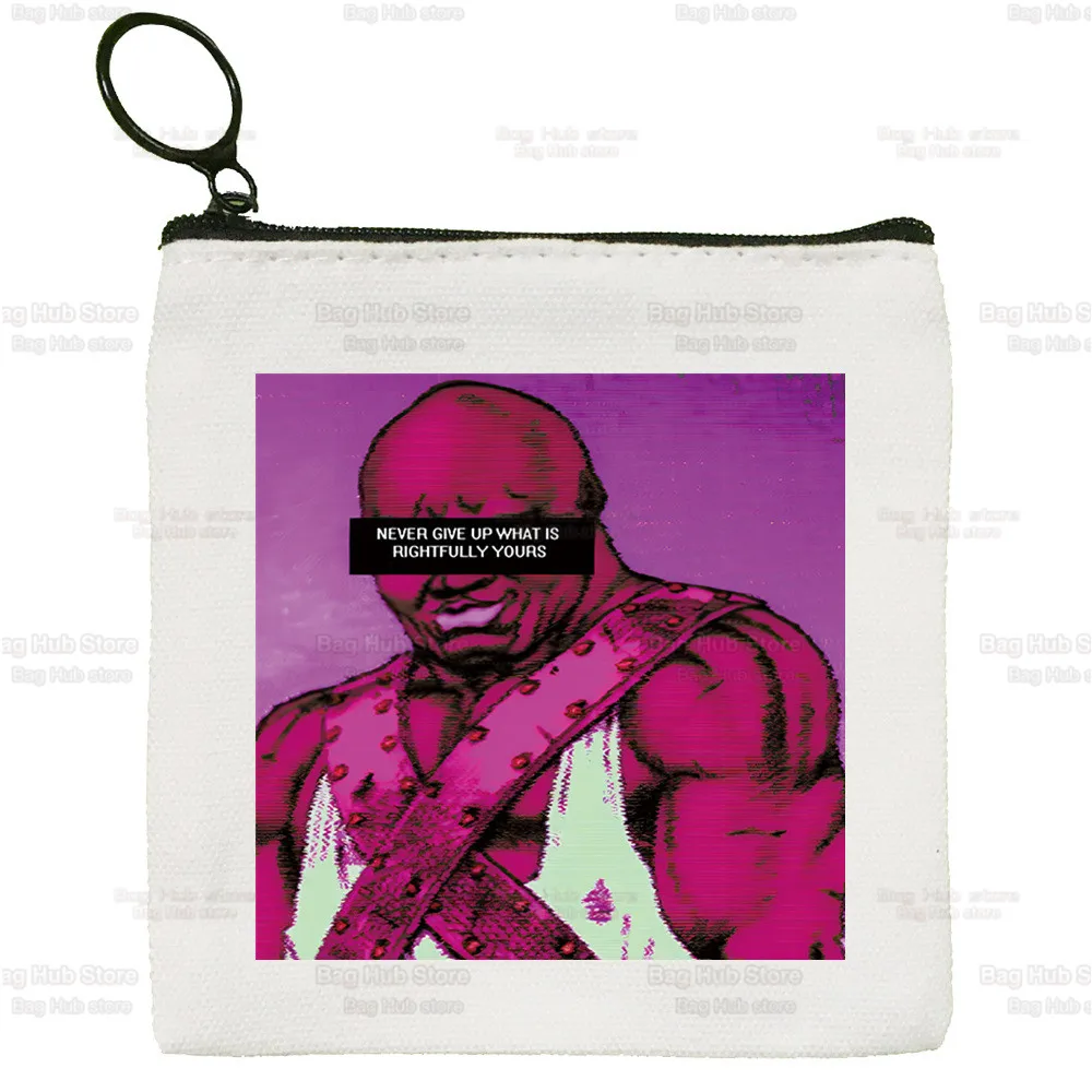 Berserk Anime Simple Canvas Coin Purse Cute Cartoon Key Case Guts Griffith Bag Coin Behelit Legend Sword Warrior Storage Bag