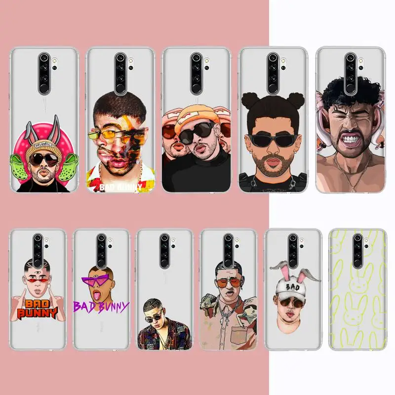 

Yo Perreo Sola Bad Bunny Maluma Phone Case for Samsung A51 A52 A71 A12 for Redmi 7 9 9A for Huawei Honor8X 10i Clear Case