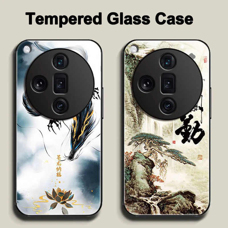 Закаленное стекло для OPPO Find X7 Pro Чехол X7Pro X7Ultra твердая задняя крышка Z 60 Ultra Shell For