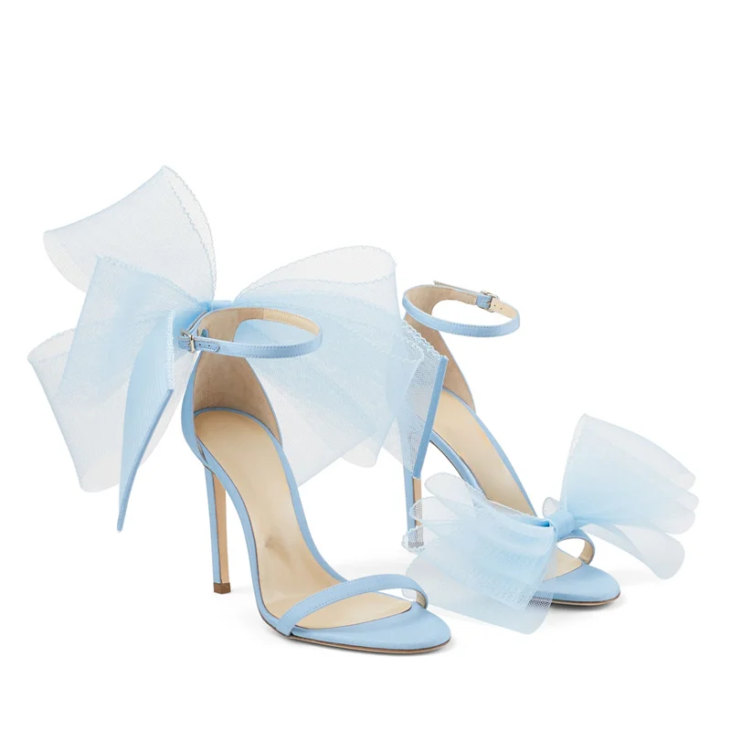 2023 Summer New Style~Butterfly Banquet~Slim Heel High Heels~Open Toe Sexy~Women's Sandals with One Line