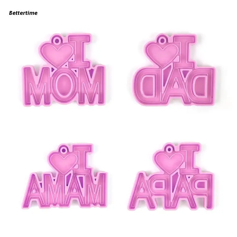 

Силиконовая форма «Я люблю маму, папу»