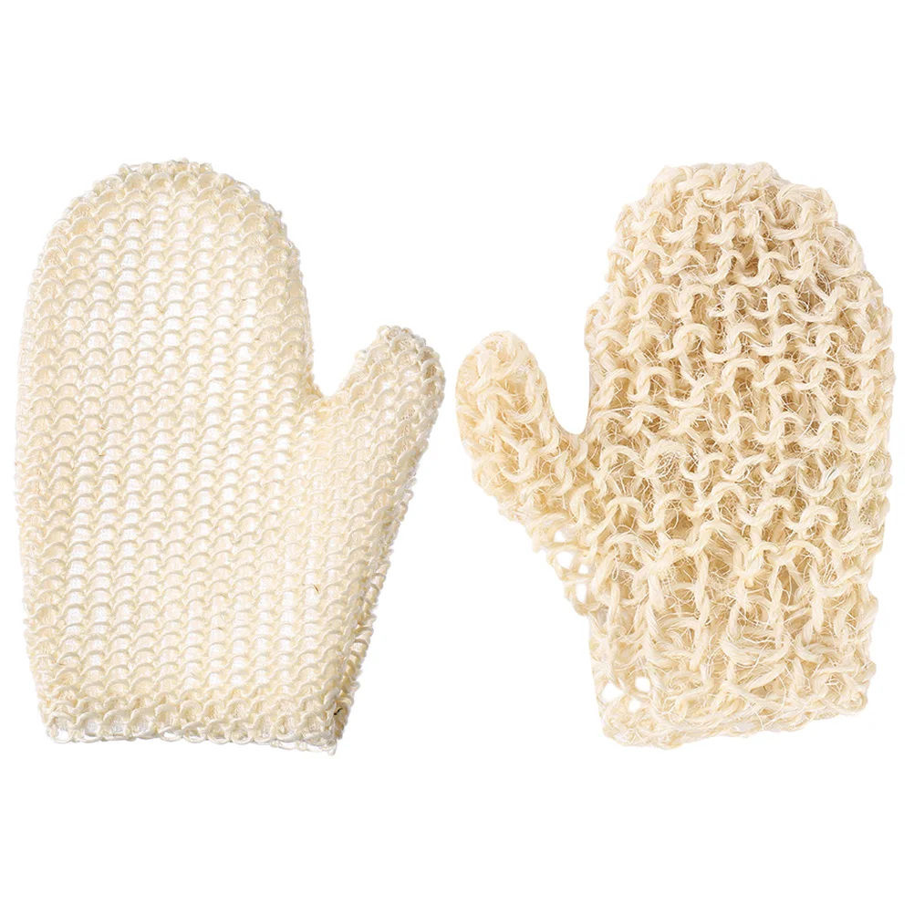 

2pcs Skin Scrubbing Mittens Skin Scrubbing Gloves Skin Bathing Cleaning Supplies
