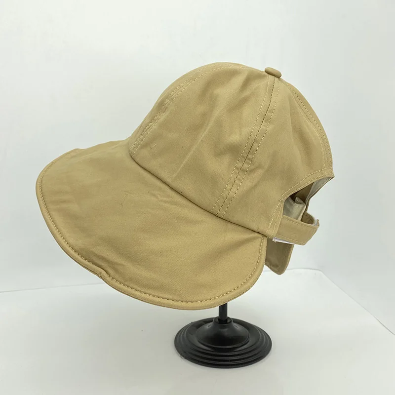Хлопковая Рыбацкая Кепка для хвоста Модная Складная Солнцезащитная Панама