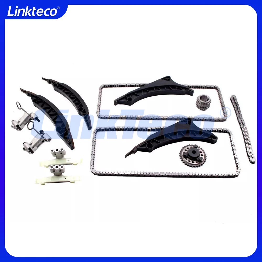 Комплект цепи ГРМ двигателя подходит для 4.4 T L V8 N63 S63 S63B44 N63B44 08-20 BMW 550i 650i 750i 6 7 X5 X6