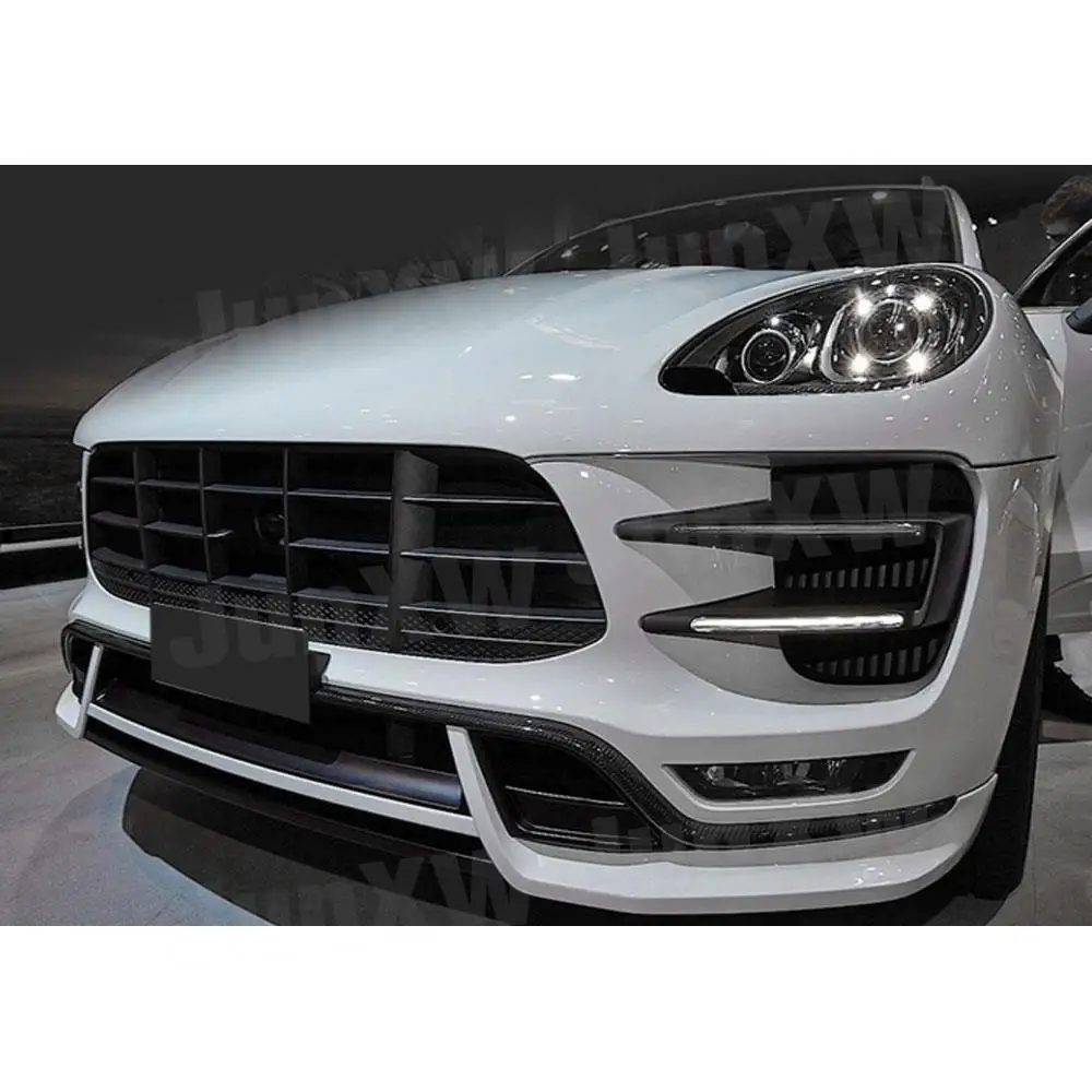 Передний бампер из углеродного волокна молдинг воздушного ножа накладка на