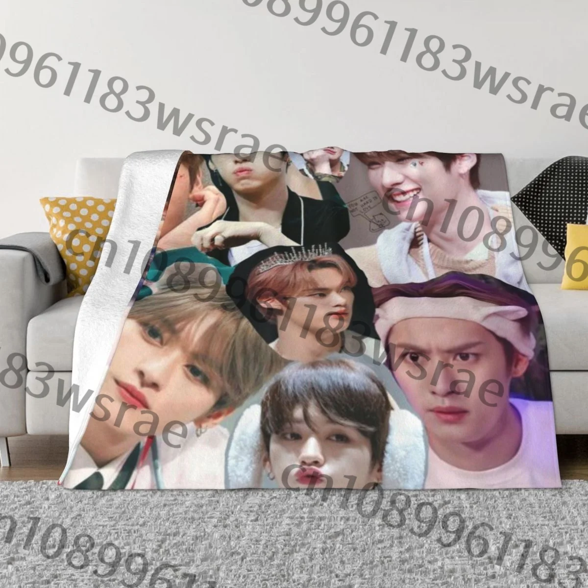 Ультра-мягкое Флисовое одеяло Lee знает коллаж