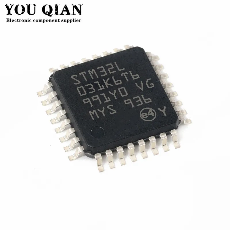 

5 шт./партия STM32L031K6T6 32L031K6T6 LQFP-32_7x7x08P