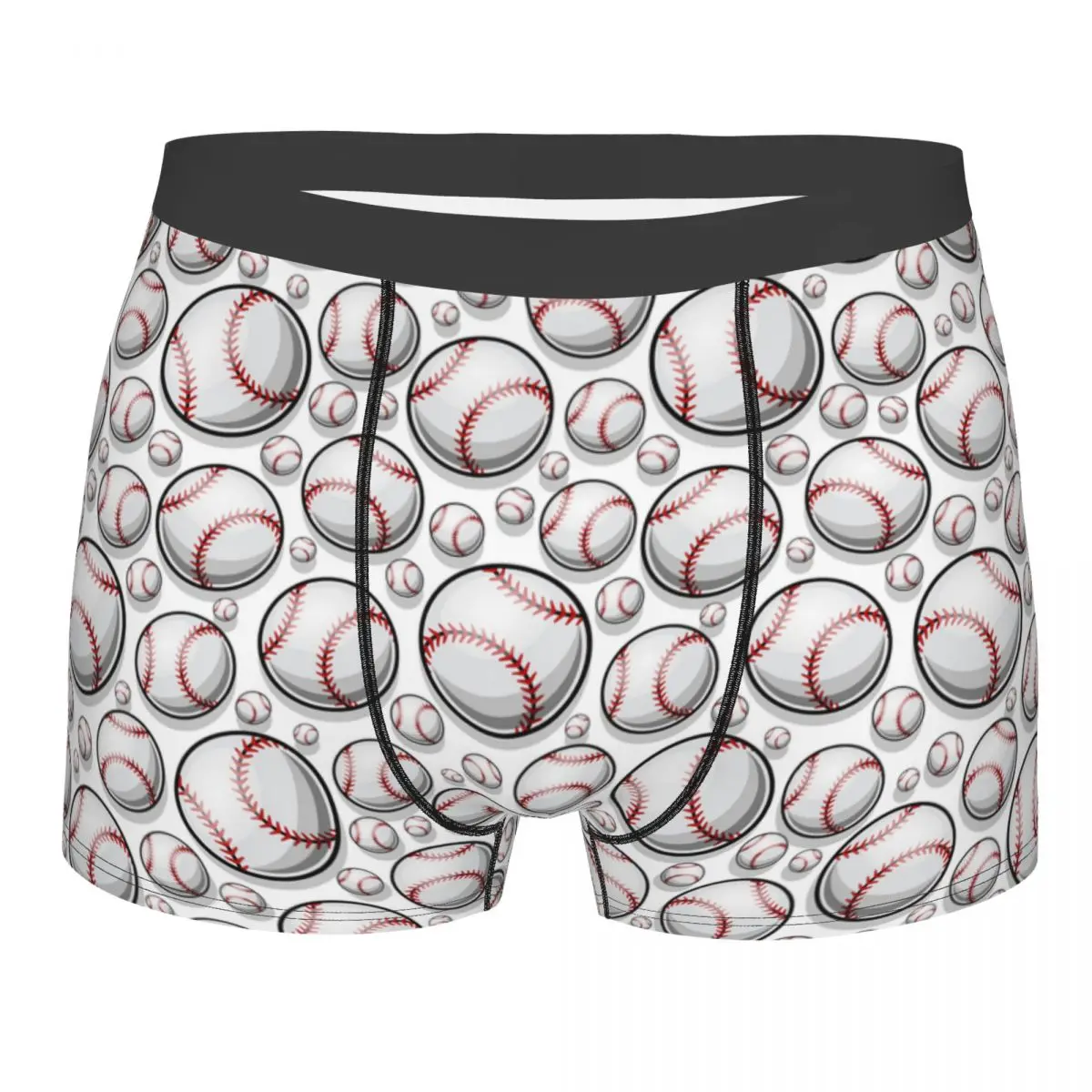 

Baseball Softball Ball Pattern Boxer Shorts For Homme Sexy 3D Printed Underwear Panties Briefs Breathable Underpants