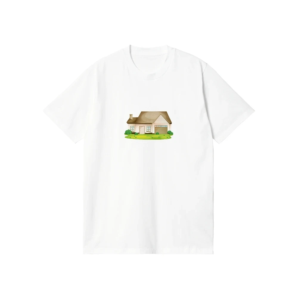 

Футболка с коротким рукавом и принтом дом NIGO # nigo2548
