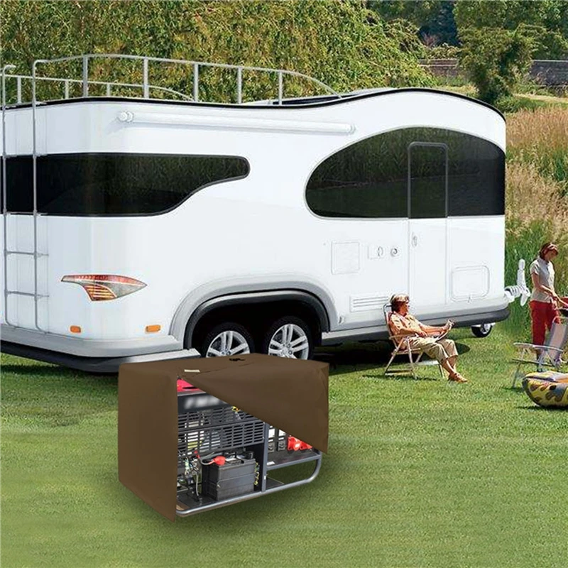 

Outdoor Engine Cover 600D Oxford Cloth Rainproof Sunshade Tear Resistant Furniture Cover S/M/L