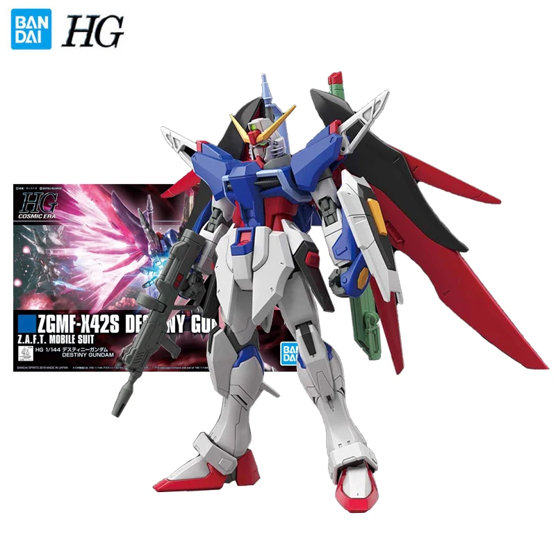 Bandai Подлинная модель Gundam гаражный набор HGUC серия 1/144 ZGMF-X42S искусственная аниме экшн-Фигурка Игрушки для мальчиков коллекционная